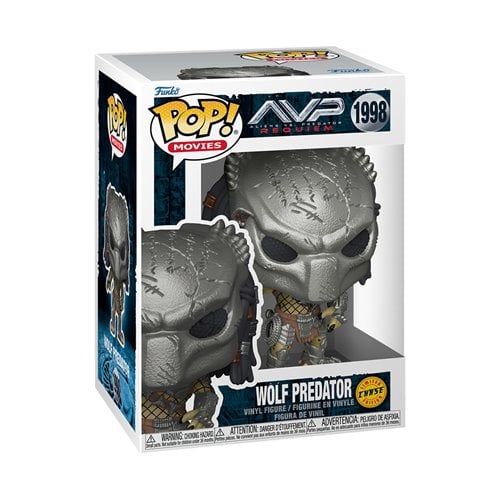 Predator
Aliens vs. Predator: Requiem Wolf Predator Funko Pop! Vinyl Figure #1998 (CHASE & COMMON BUNDLE)