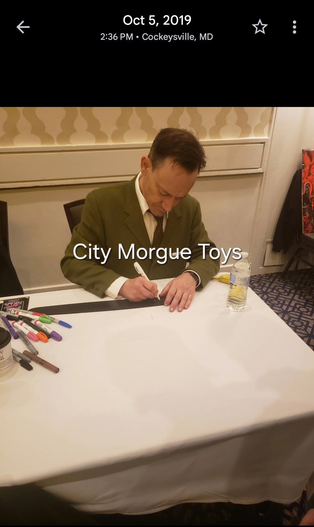 AUTOGRAPHED "Ash Vs Evil Dead" Chainsaw Bar CAST SIGNED