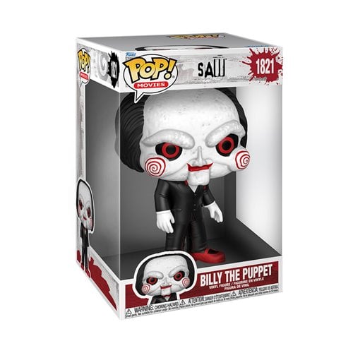 Saw Billy the Puppet Jumbo 10-Inch Funko Pop! Vinyl Figure #1821 (Pre-Order)