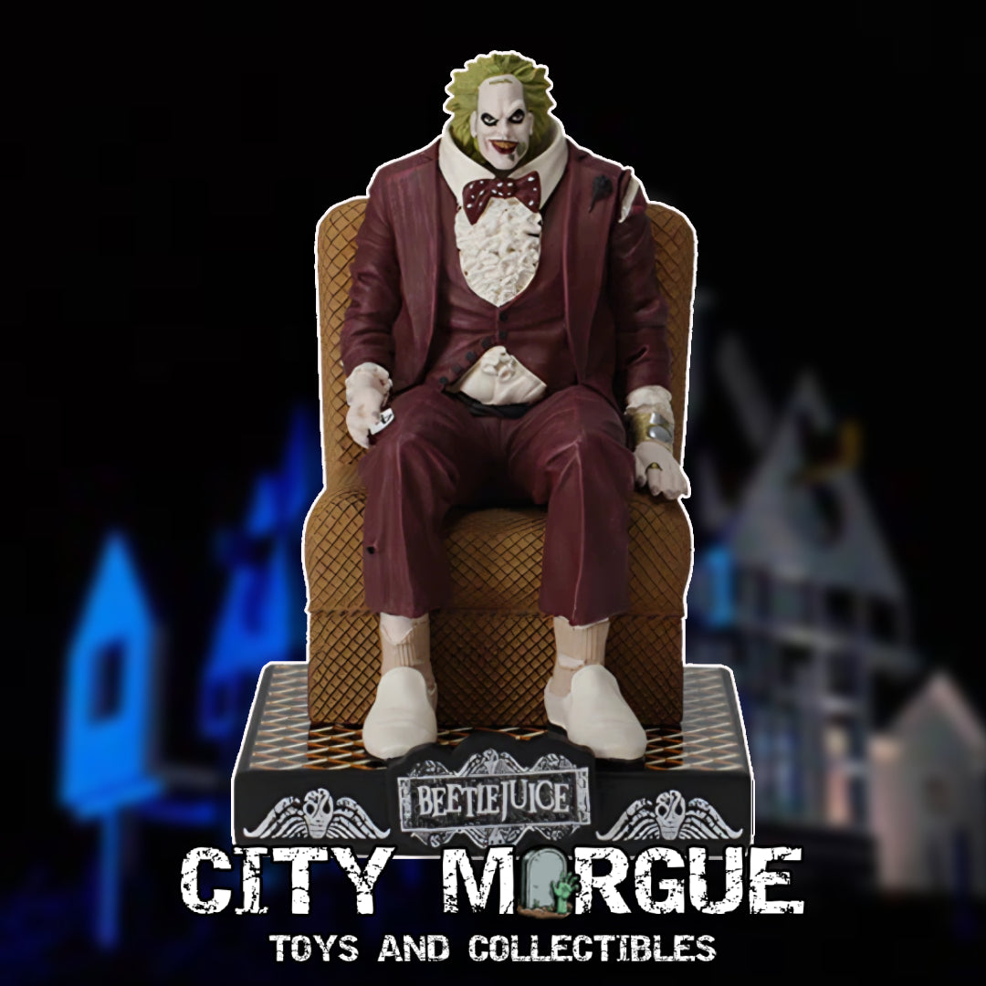 Royal Bobbles Beetlejuice Shrunken Head Bobblehead