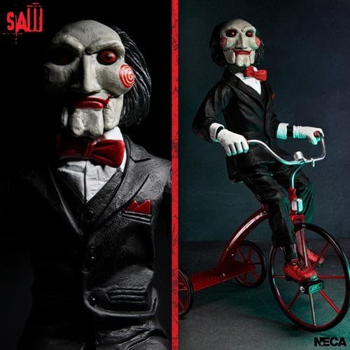 Saw Billy the Puppet with Tricycle 12-Inch Action Figure (PRE-ORDER)