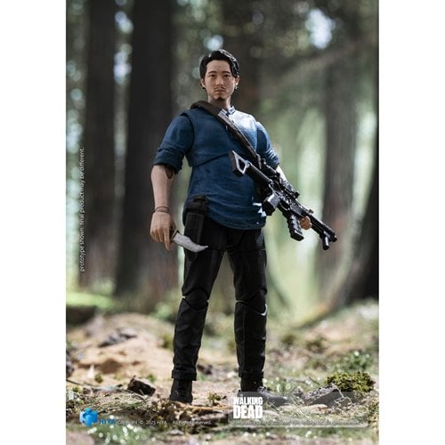 The Walking Dead Glenn Exquisite Mini Series 1:18 Scale Action Figure (PRE-ORDER) - City Morgue Toys & Collectibles