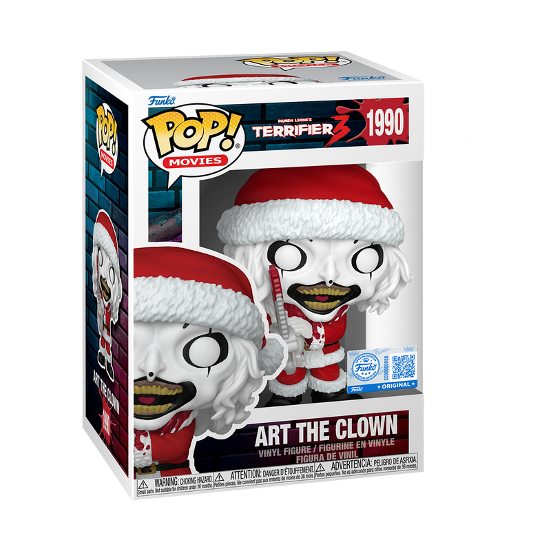 Pop! Art the Clown with Chainsaw (Bloody) w/ Soft Pop Protector