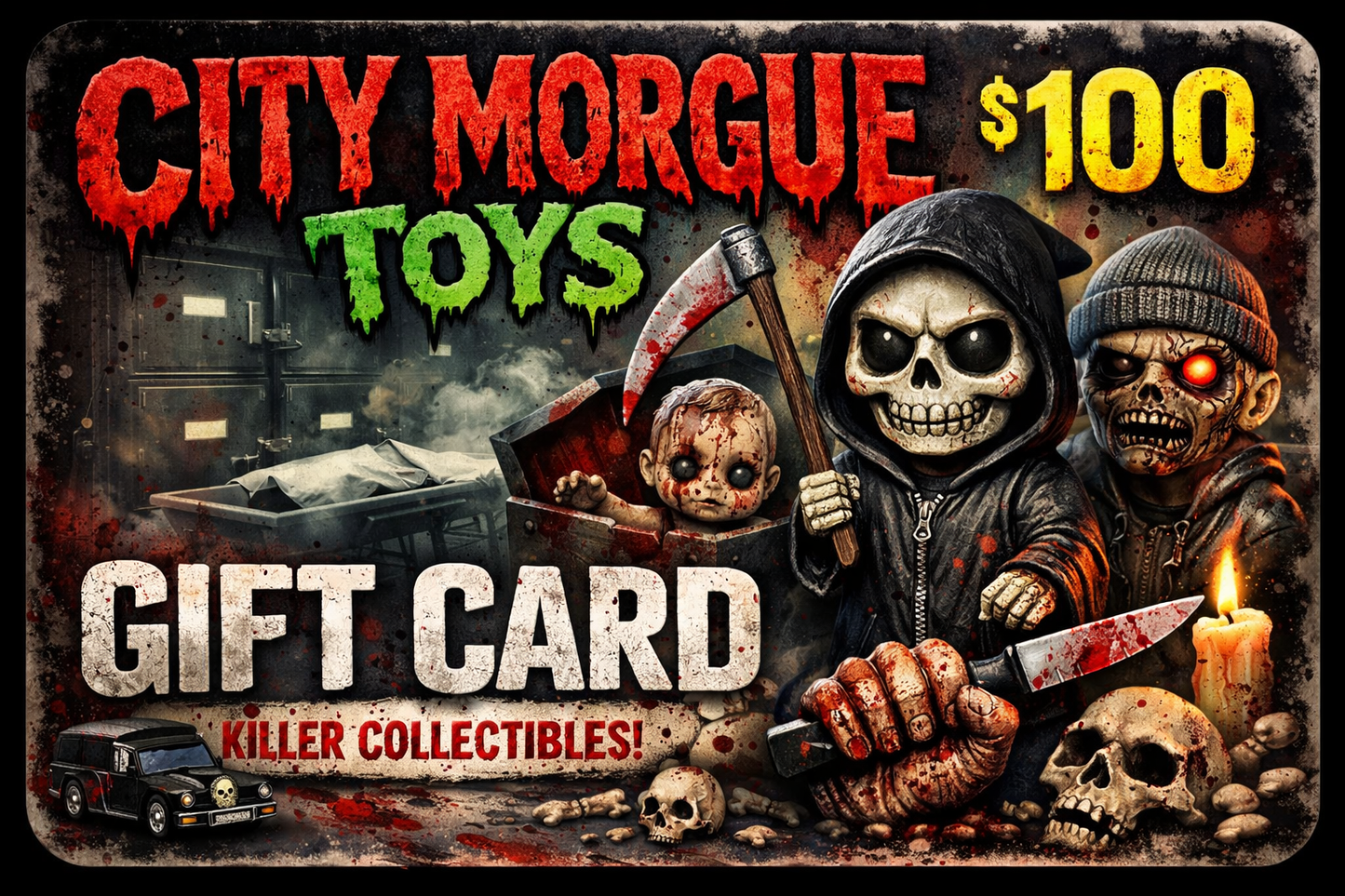 Gift Cards - City Morgue Toys & Collectibles