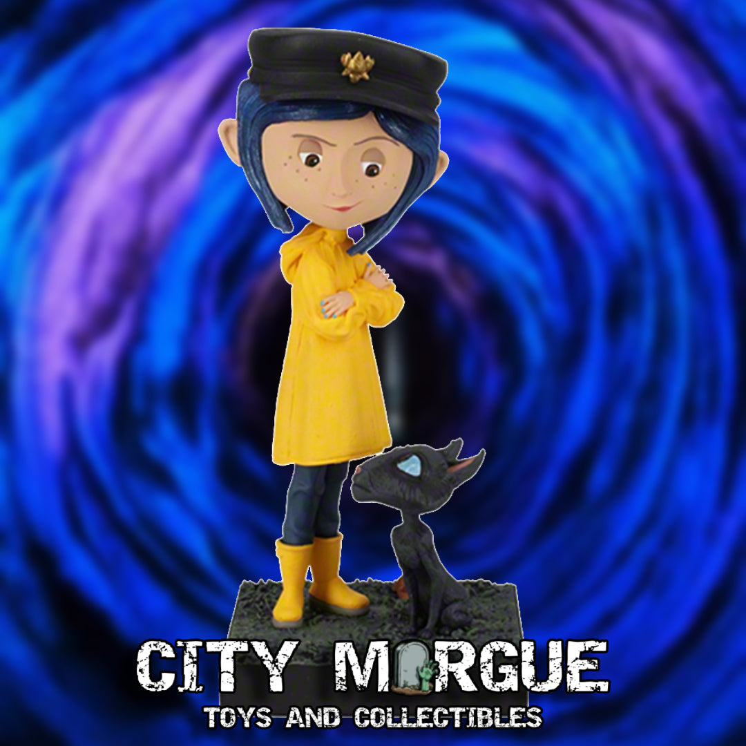 Royal Bobbles Coraline and the Cat Bobblehead