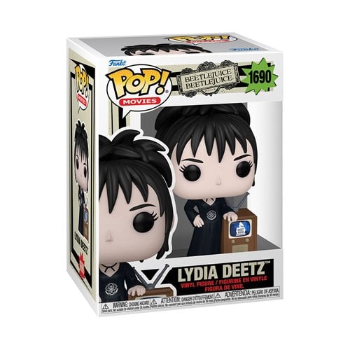 Beetlejuice Lydia Deetz
Beetlejuice 2 Lydia Deetz with TV Funko Pop! Vinyl Figure #1690
