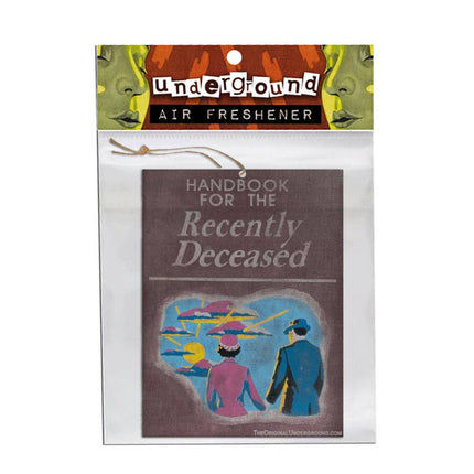 Handbook for the Recently Deceased Air Freshener - City Morgue Toys & Collectibles