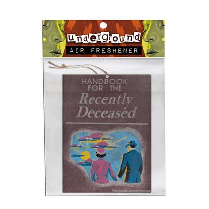 Handbook for the Recently Deceased Air Freshener - City Morgue Toys & Collectibles