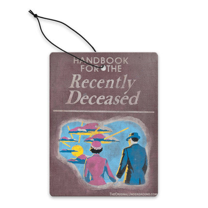Handbook for the Recently Deceased Air Freshener - City Morgue Toys & Collectibles