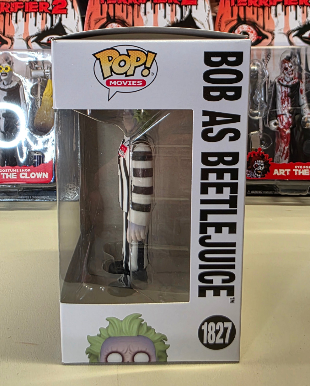 Funko Pop Bob as Beetlejuice (DAMAGED BOX)