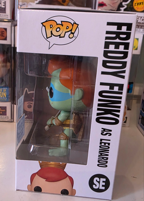 Funko Pop! Freddy Funko As Leonardo FunDays 2025 Online Ed LE 3000 PCS TMNT - City Morgue Toys & Collectibles
