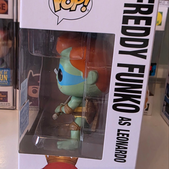 Funko Pop! Freddy Funko As Leonardo FunDays 2025 Online Ed LE 3000 PCS TMNT - City Morgue Toys & Collectibles