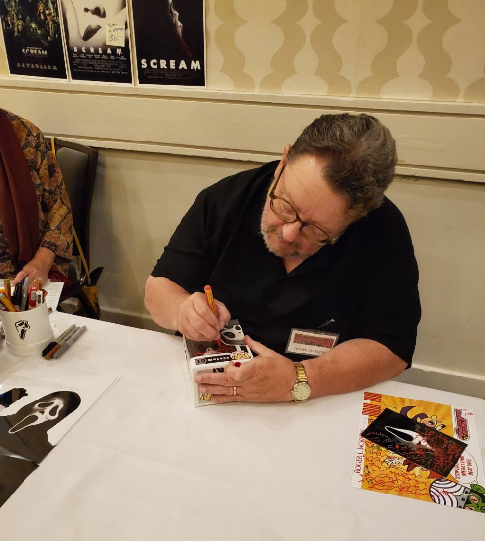 AUTOGRAPHED Scream Ghostface Funko Pop Signed by Roger L. Jackson