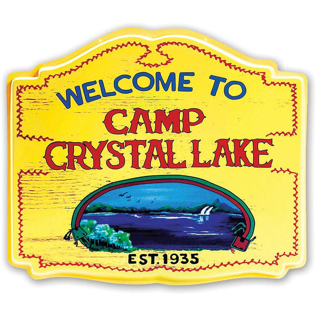 Camp Crystal Lake Car Magnet - City Morgue Toys & Collectibles