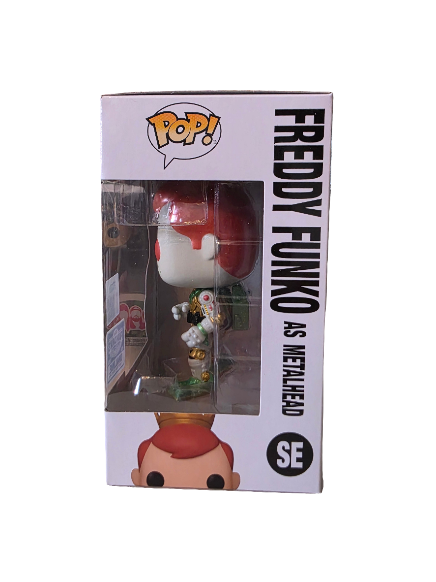 2025 FUNKO FUNDAYS BOX OF FUN  Freddy Funko as Metalhead (Glow) LE 2000 pcs GITD
