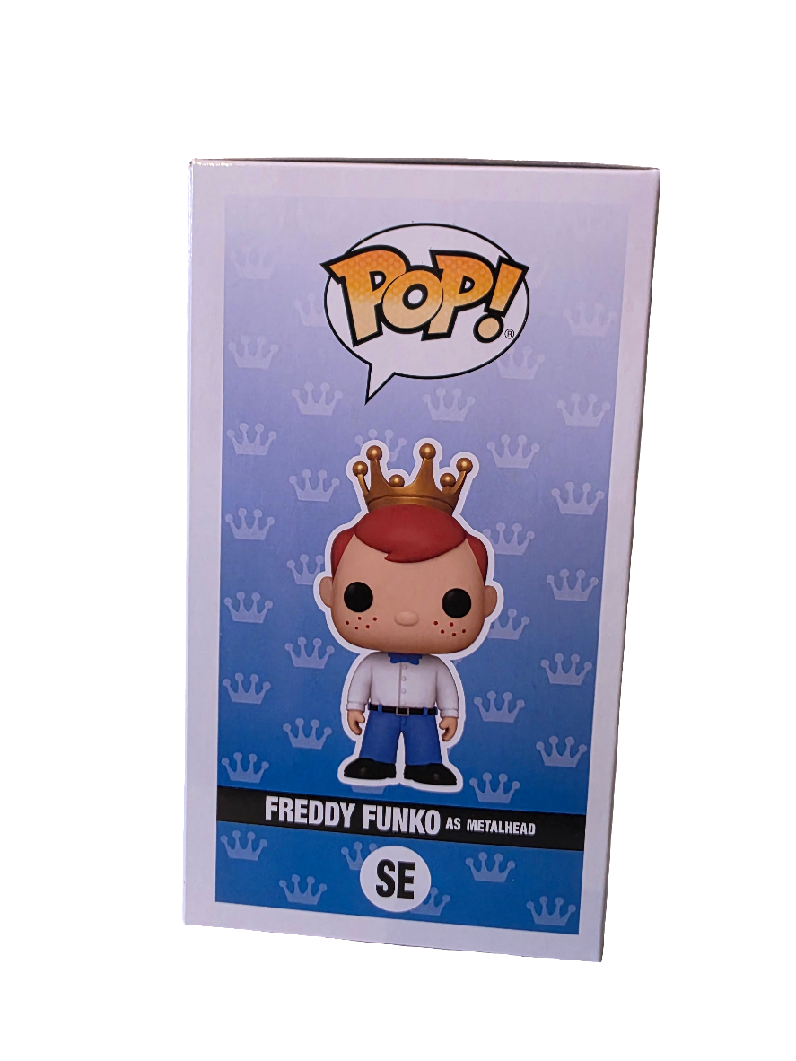 2025 FUNKO FUNDAYS BOX OF FUN  Freddy Funko as Metalhead (Glow) LE 2000 pcs GITD
