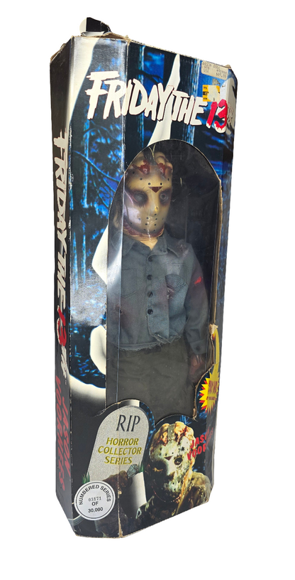 RIP Horror Collector Series Jason Voorhees 16 Inch Doll from Friday the 13th (Spencer's Gifts) - City Morgue Toys & Collectibles