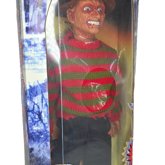 Freddy Krueger 1994/95 18" Talking Doll RIP Horror Series Spencer Gifts - City Morgue Toys & Collectibles
