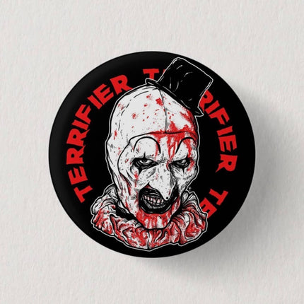 Terrifier Button Pin 