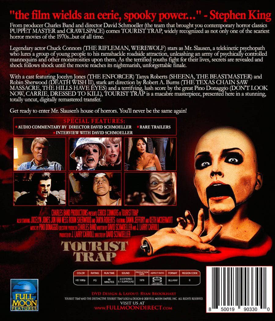 Tourist Trap Uncut Blu-ray