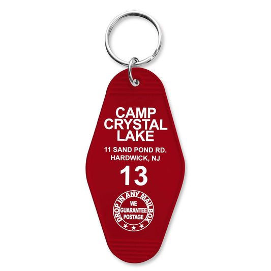 Camp Crystal Lake Room Keychain - City Morgue Toys & Collectibles