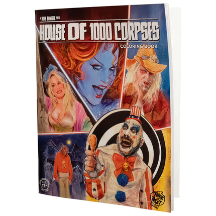 House of 1000 Corpses™ Adult Coloring Book - City Morgue Toys & Collectibles