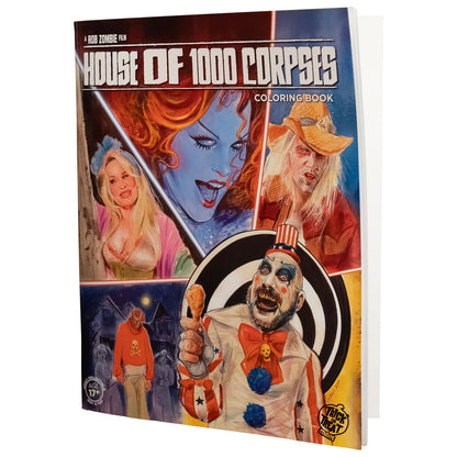 House of 1000 Corpses™ Adult Coloring Book - City Morgue Toys & Collectibles