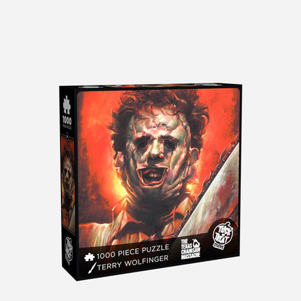 The Texas Chainsaw Massacre (1974) - Leatherface Jigsaw Puzzle - City Morgue Toys & Collectibles