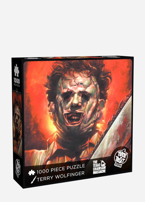 The Texas Chainsaw Massacre (1974) - Leatherface Jigsaw Puzzle - City Morgue Toys & Collectibles
