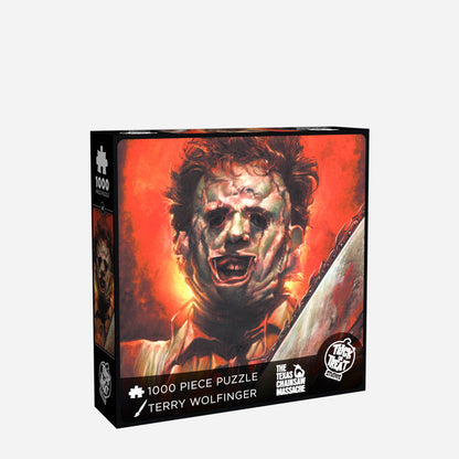 The Texas Chainsaw Massacre (1974) - Leatherface Jigsaw Puzzle - City Morgue Toys & Collectibles