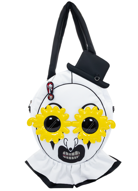 Terrifier 2 Art the Clown Oversized Head Nylon Tote Bag