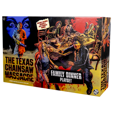 The Texas Chainsaw Massacre (1974) - Dinner Scene Playset - City Morgue Toys & Collectibles