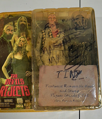 ULTRA RARE! Tiny Figure AUTOGRAPHED by Matthew McGrory w/ Inscription - City Morgue Toys & Collectibles