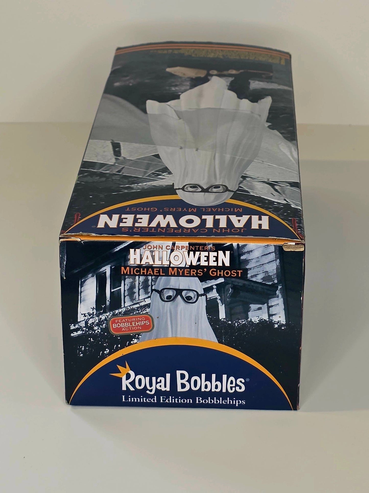 Royal Bobbles Michael Myers as Ghost Bobblehead (New in box)
