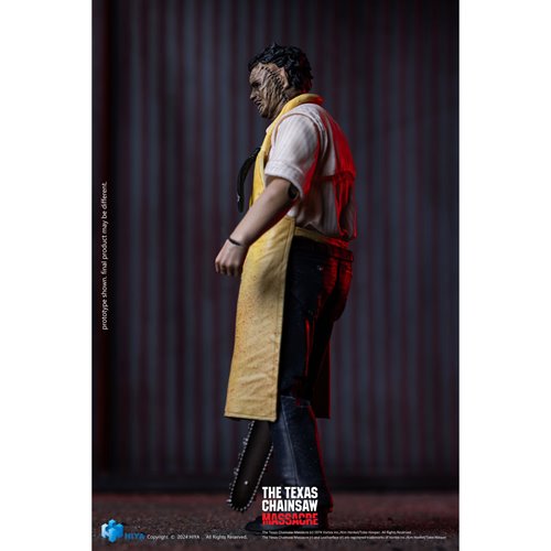 Texas Chainsaw Massacre 1974 Leatherface Mask Standard Ver. Exquisite Mini 1:18 Scale Action Figure