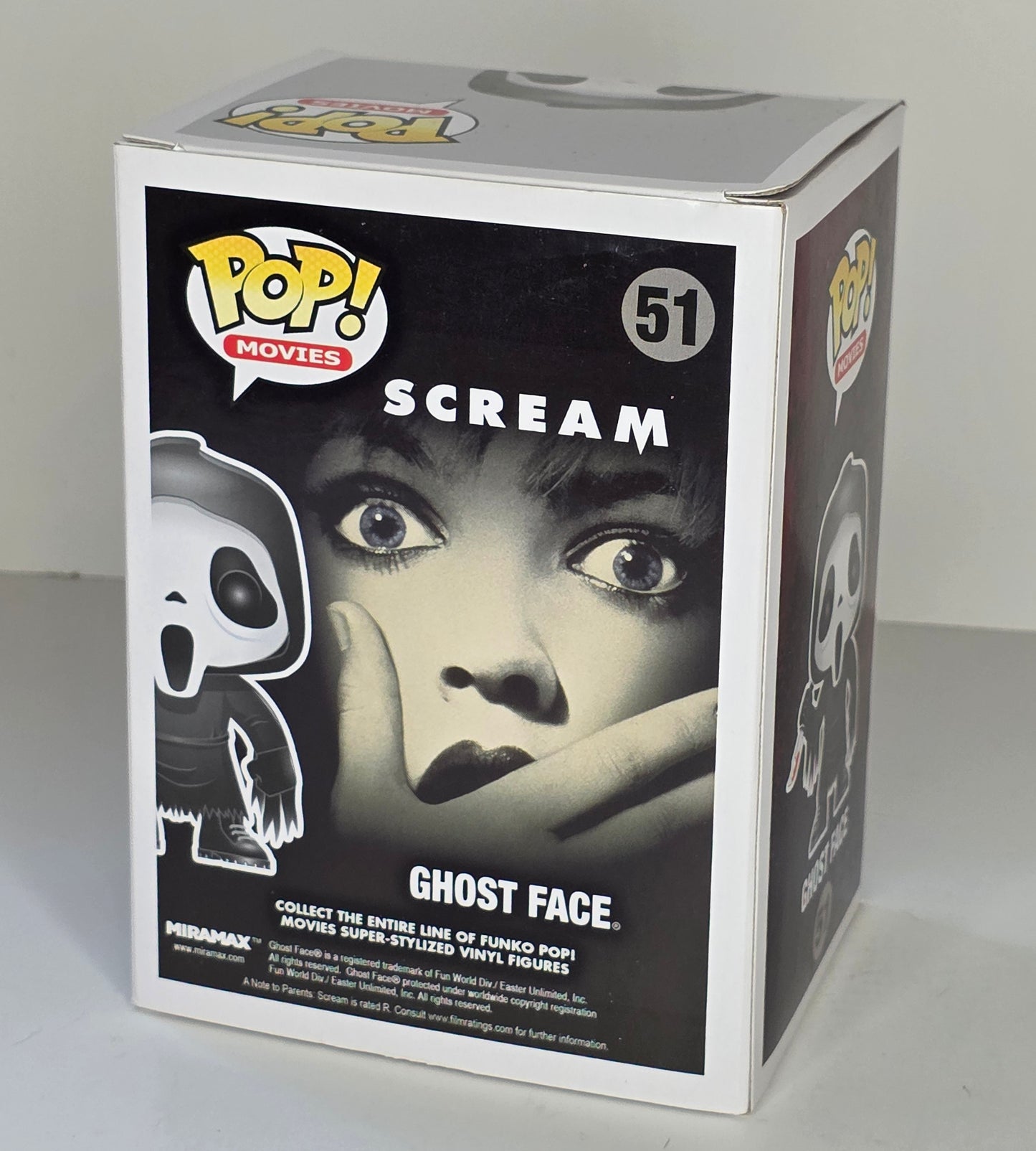 AUTOGRAPHED Scream Ghostface Funko Pop Signed by Roger L. Jackson