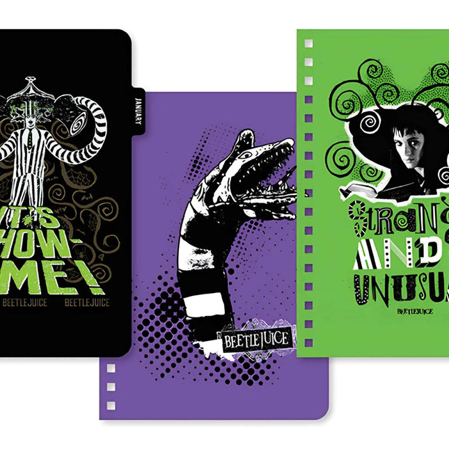 2025 Beetlejuice 13-Month Weekly Planner