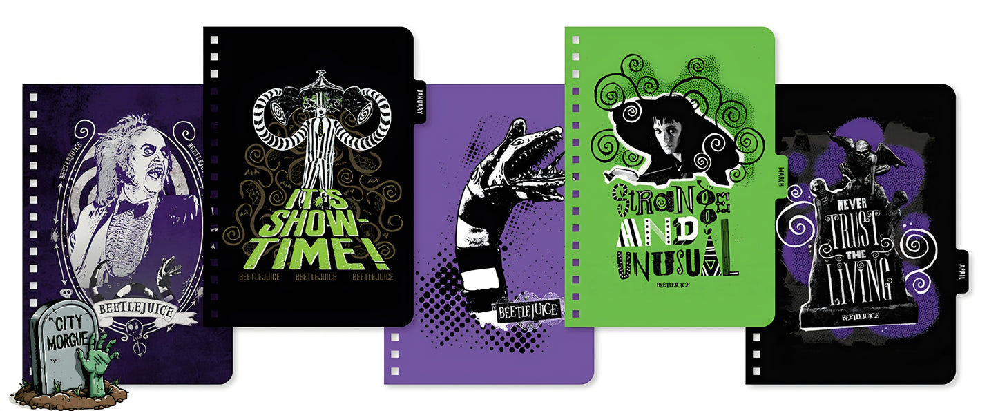 2025 Beetlejuice 13-Month Weekly Planner
