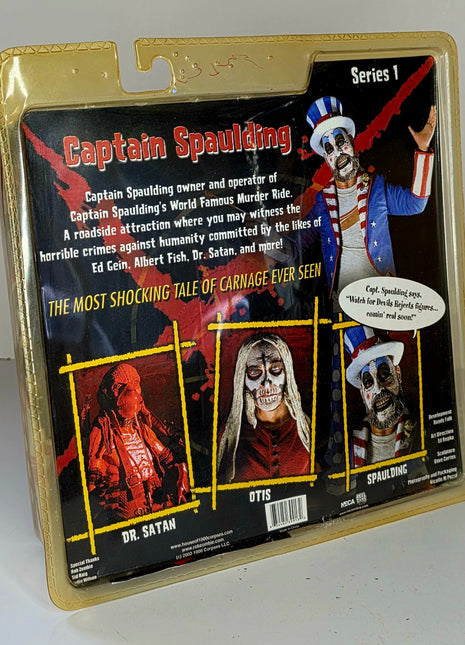 Neca "All American Captain Spaulding" House of 1000 Corpses Action Figure - City Morgue Toys & Collectibles