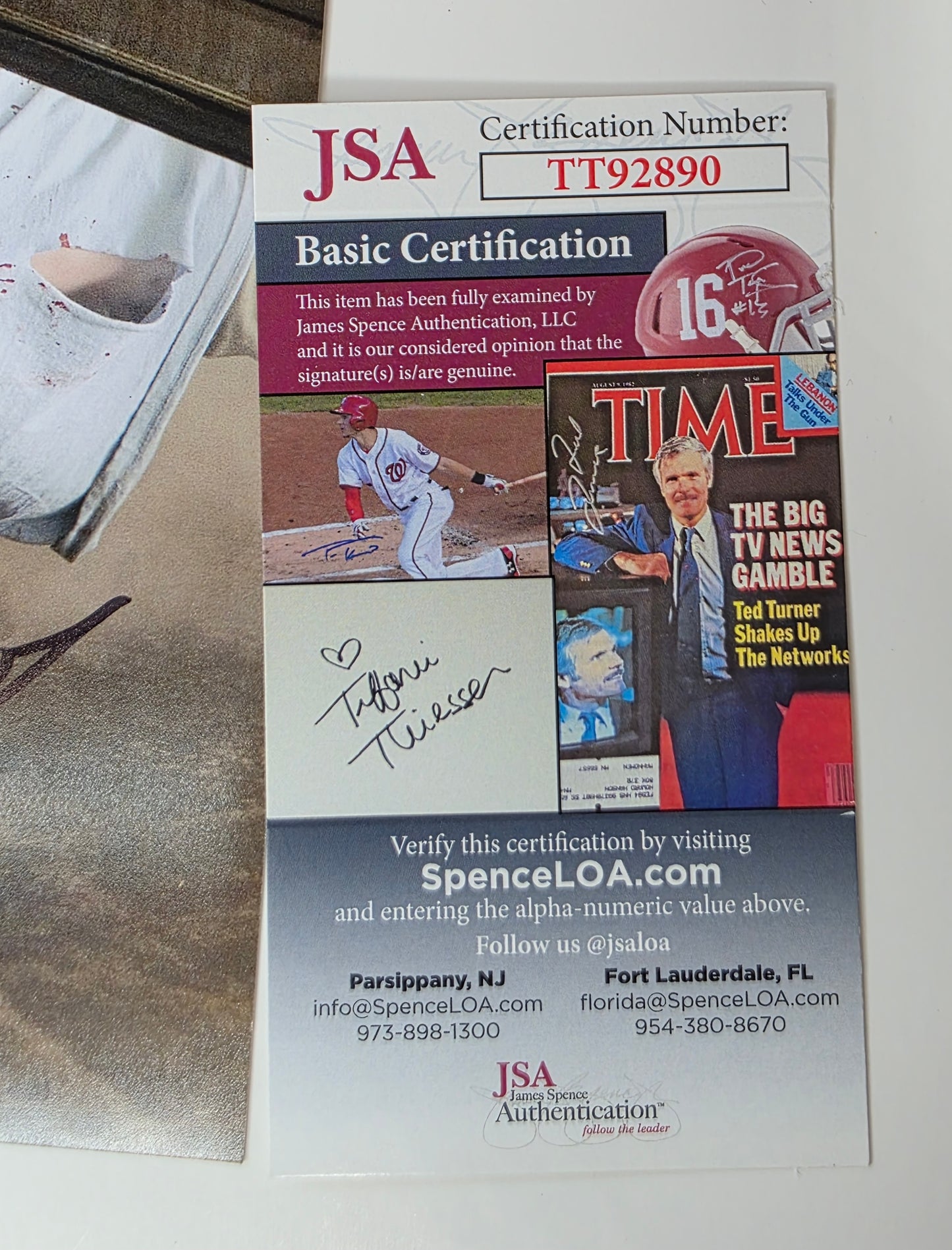 AUTOGRAPHED The Mist 8"x10" signed by Chris Owen with JSA COA