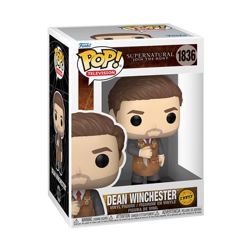 Supernatural Dean Winchester Funko Pop! Vinyl Figure #1836 (CHASE & COMMON BUNDLE)