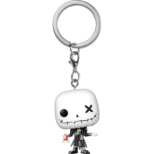 The Nightmare Before Christmas Patchwork Jack Skellington Funko Pocket Pop! Key Chain (Pre-Order)