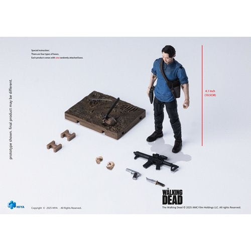 The Walking Dead Glenn Exquisite Mini Series 1:18 Scale Action Figure (PRE-ORDER) - City Morgue Toys & Collectibles