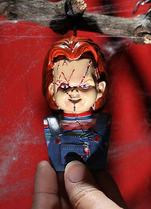 3" Child’s Play: Seed of Chucky™ Chucky Bust Resin Collectible Ornament - City Morgue Toys & Collectibles