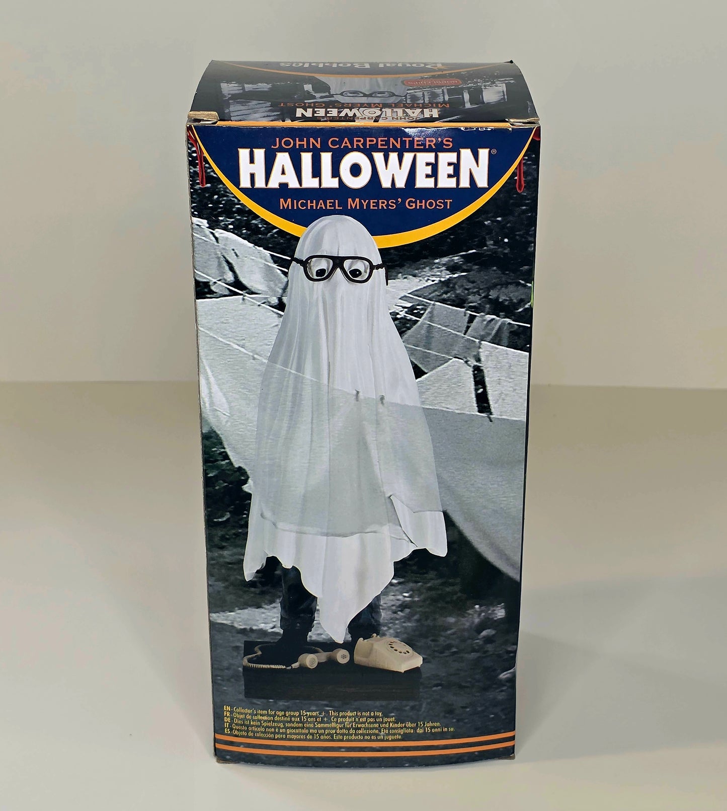 Royal Bobbles Michael Myers as Ghost Bobblehead (New in box)
