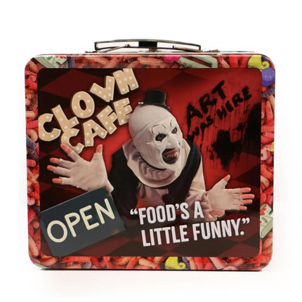 Terrifier Tin Lunch Box with Beverage Container - City Morgue Toys & Collectibles