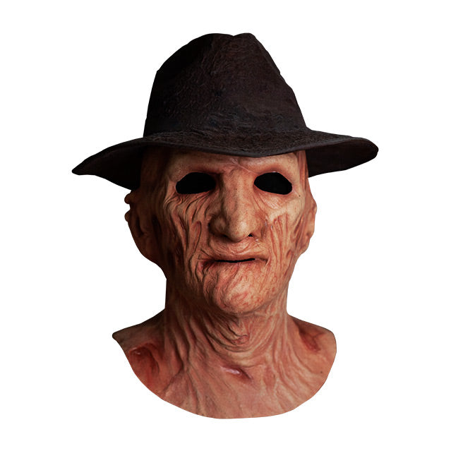 A Nightmare on Elm Street 2: Freddy's Revenge - Deluxe Freddy Krueger Mask with Fedora Hat (Pre-Order)