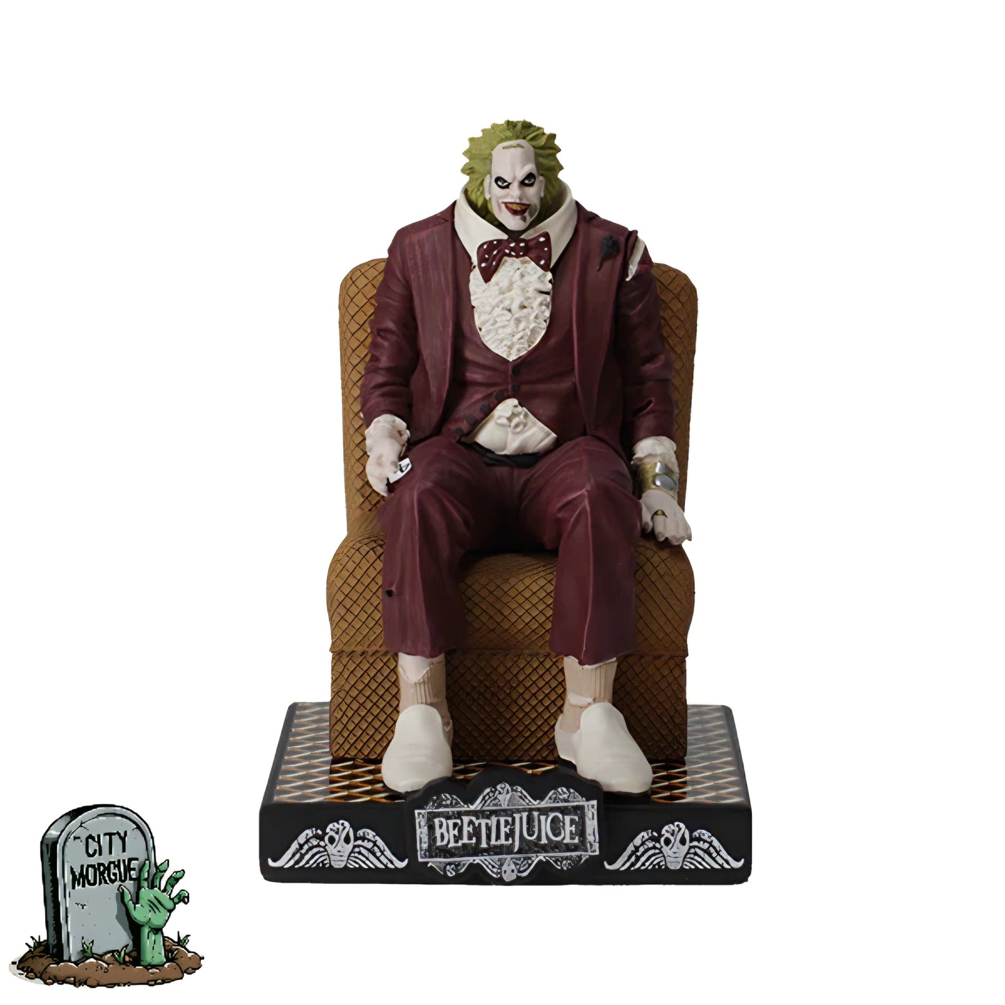 Royal Bobbles Beetlejuice Shrunken Head Bobblehead