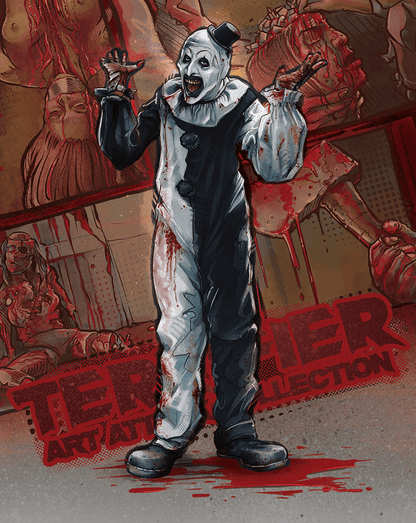 ART ATTACK - Terrifier Collector's Edition Boxset (4 Movie +Slipcases +Book +Brick Set +VHS +Sunglasses) 4K & Blu-ray - City Morgue Toys & Collectibles