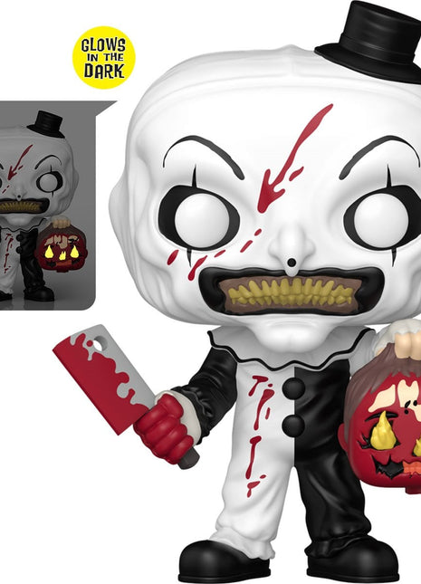 *Pre-Order* Terrifier Art with Steves Head Glow-in-the-Dark Funko Pop! Vinyl Figure #2169